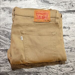 Levi's 510 Skinny Khaki Denim Pants 32 x 34
